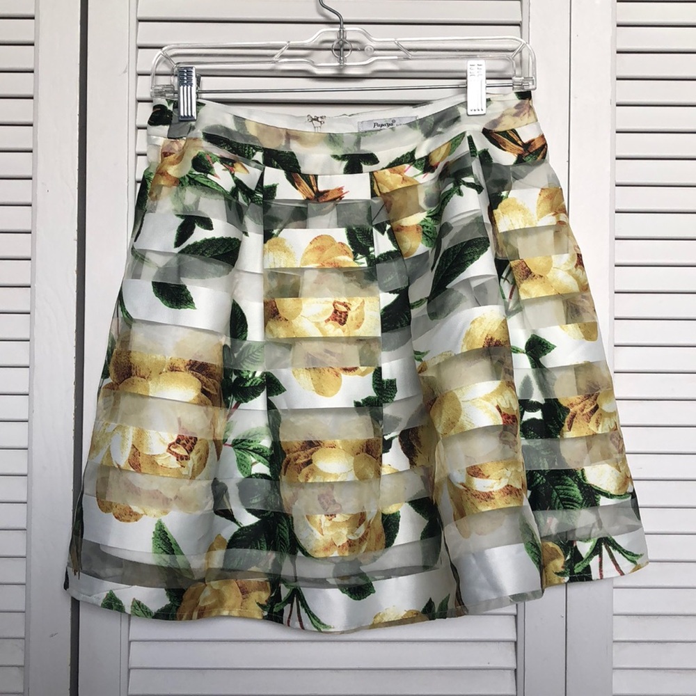 Yellow Rose Skirt